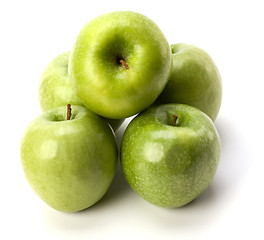 Image showing apples isolated on white background