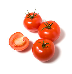 Image showing tomato isolated on white background 