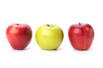 Image showing apples isolated on white background