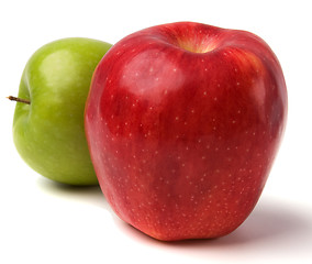 Image showing apples isolated on white background