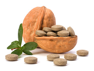 Image showing herbal pills