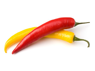 Image showing Chili pepper isolated on white background