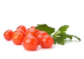 Image showing Cherry tomato isolated on white background