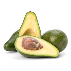 Image showing avocado isolated on white background