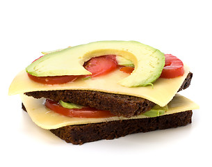 Image showing healthy sandwich