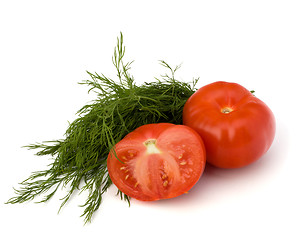 Image showing vegetables isolated on white background