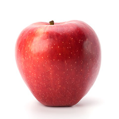 Image showing red apple isolated on white background