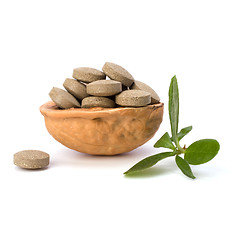 Image showing herbal pills