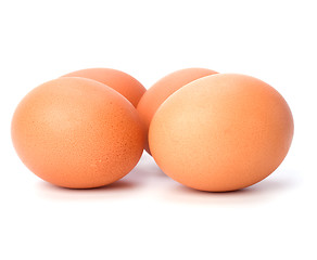 Image showing eggs isolated on white background