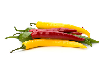 Image showing Chili pepper isolated on white background