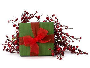 Image showing festive gift box