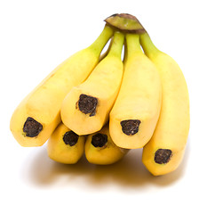 Image showing bananas isolated on white background 

