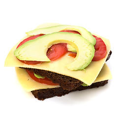 Image showing healthy sandwich