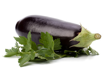 Image showing Eggplant isolated on white background