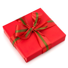 Image showing festive gift box