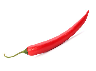 Image showing Chili pepper isolated on white background