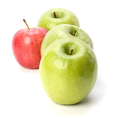 Image showing apples isolated on white background