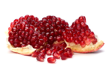 Image showing pomegranate isolated on white background