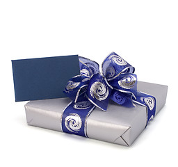 Image showing festive gift box