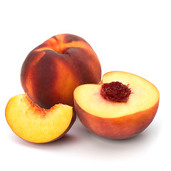 Image showing peach isolated on white background