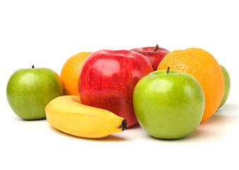 Image showing fruits isolated on white background