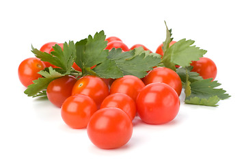 Image showing Cherry tomato isolated on white background