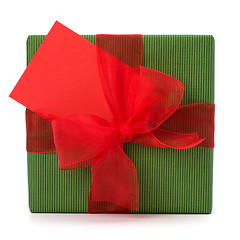 Image showing festive gift box