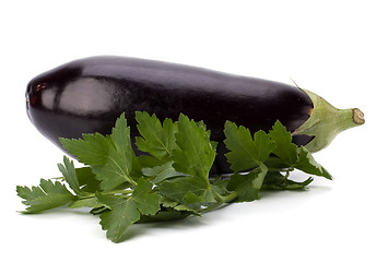 Image showing Eggplant isolated on white background