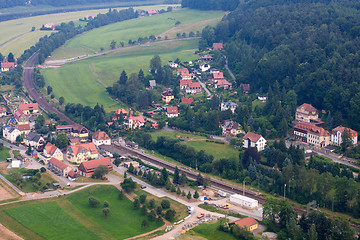 Image showing One small Bavarian city 