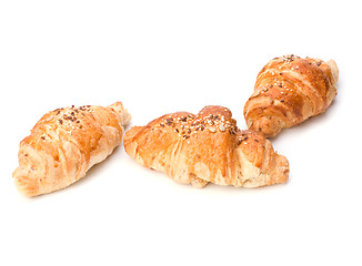 Image showing croissant isolated on white background 