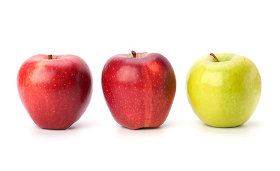 Image showing apples isolated on white background