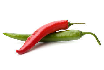 Image showing Chili pepper isolated on white background