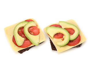 Image showing healthy sandwich