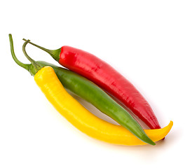 Image showing Chili pepper isolated on white background