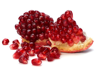 Image showing pomegranate isolated on white background