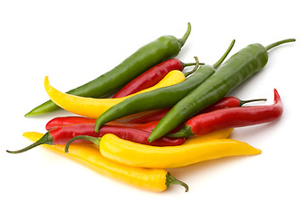 Image showing Chili pepper isolated on white background