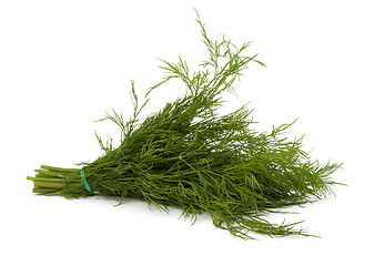 Image showing dill isolated on white background