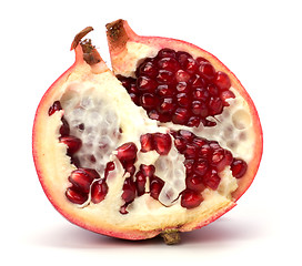 Image showing pomegranate isolated on white background