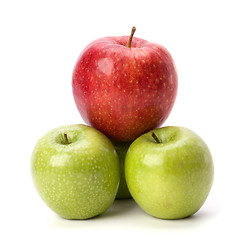 Image showing apples isolated on white background