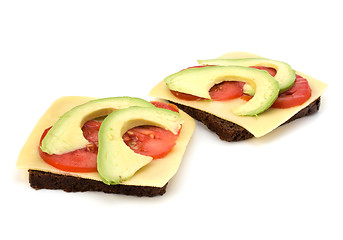 Image showing healthy sandwich