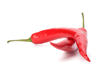 Image showing Chili pepper isolated on white background