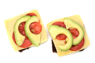 Image showing healthy sandwich