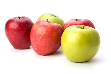 Image showing apples isolated on white background