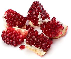 Image showing pomegranate isolated on white background