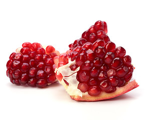 Image showing pomegranate isolated on white background