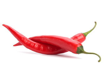 Image showing Chili pepper isolated on white background