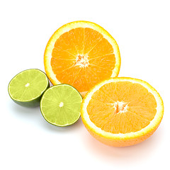 Image showing Citrus fruits