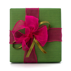 Image showing festive gift box