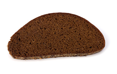 Image showing rye bread isolated on white background 