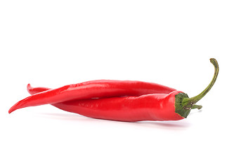 Image showing Chili pepper isolated on white background